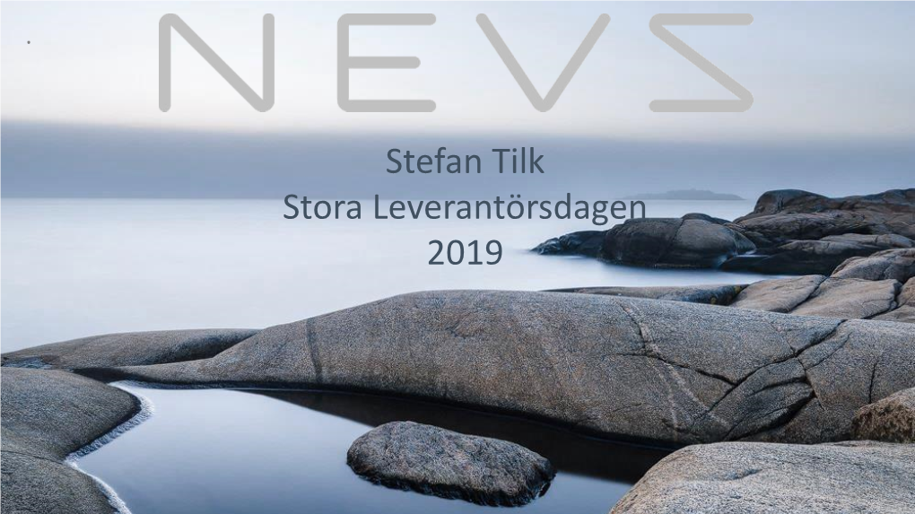 Stefan Tilk Stora Leverantörsdagen 2019