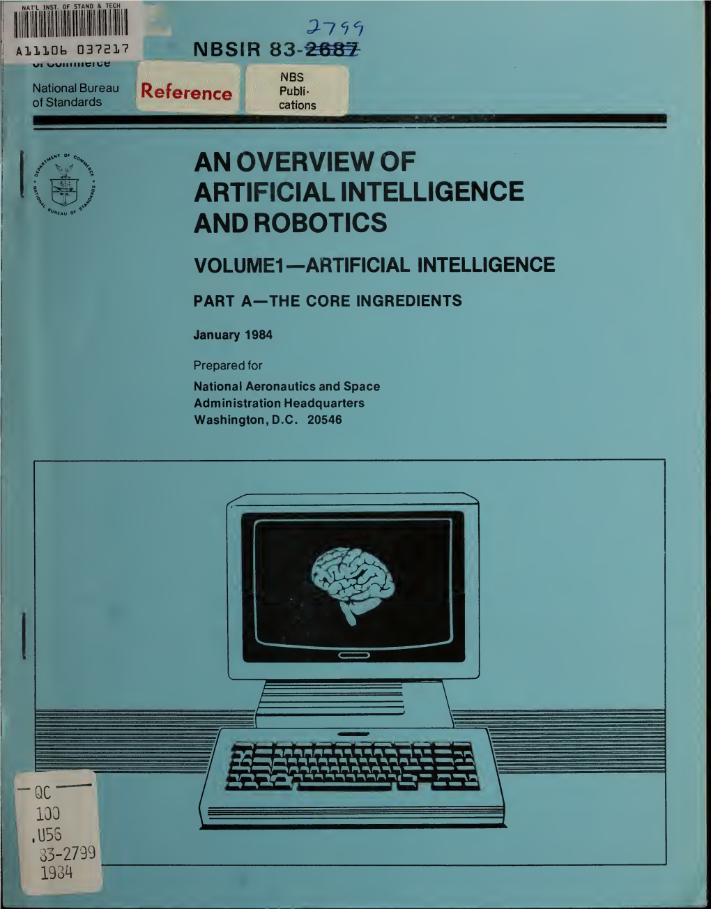 An Overview of Artificial Intelligence and Robotics