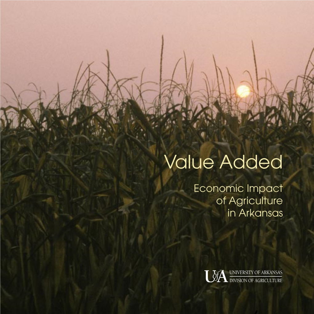 Value Added Economic Impact of Agriculture in Arkansas
