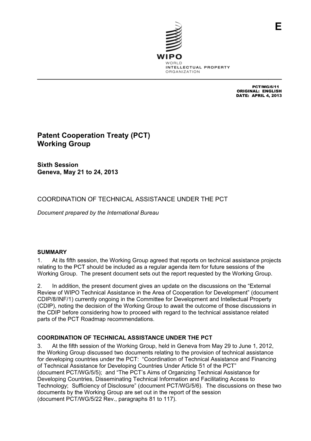 Patent Cooperation Treaty (PCT) s2