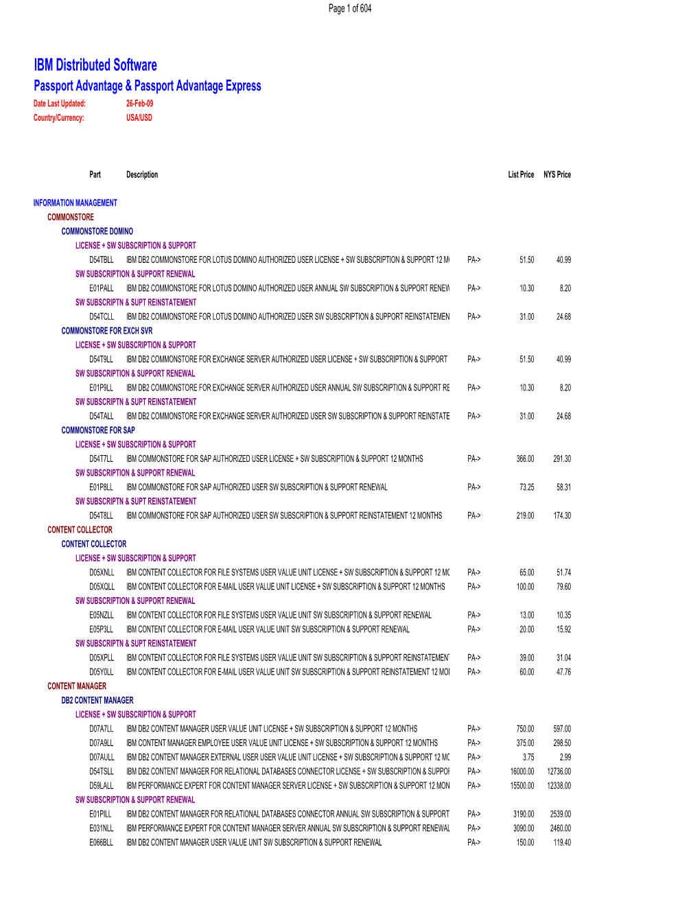 76000 21740 IBM NYS Price List 22609.XLS