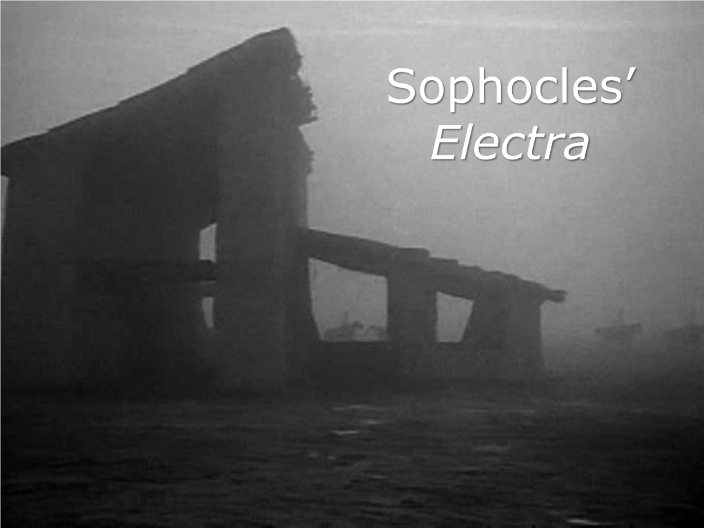 Sophocles' Electra