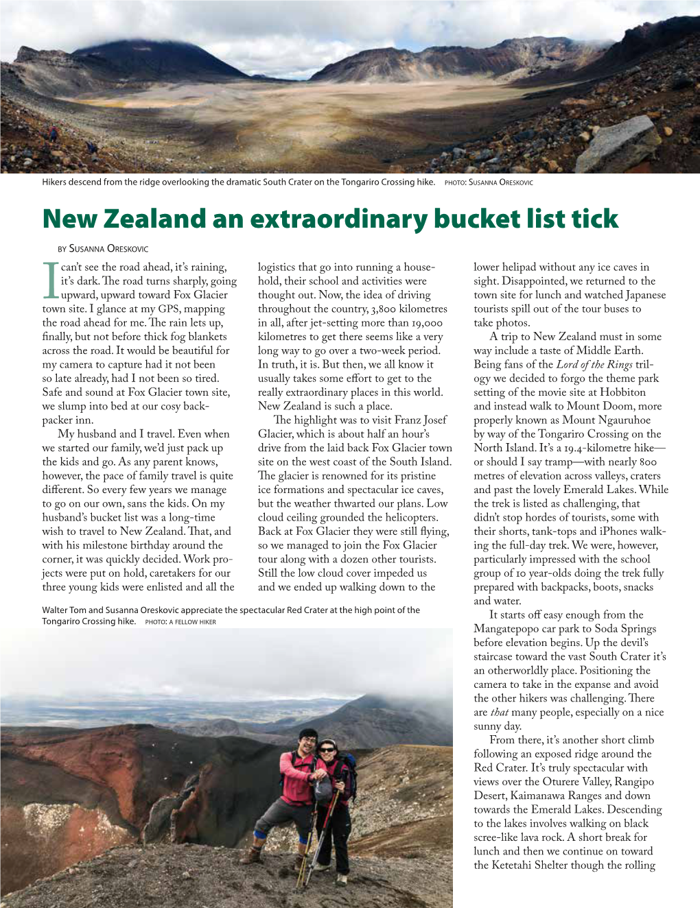 New Zealand an Extraordinary Bucket List Tick