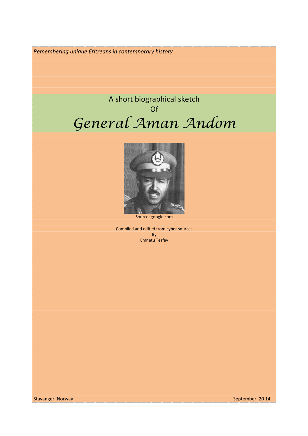 General Aman Andom