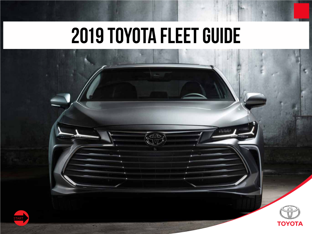 20 19 Toyota Fleet Guide