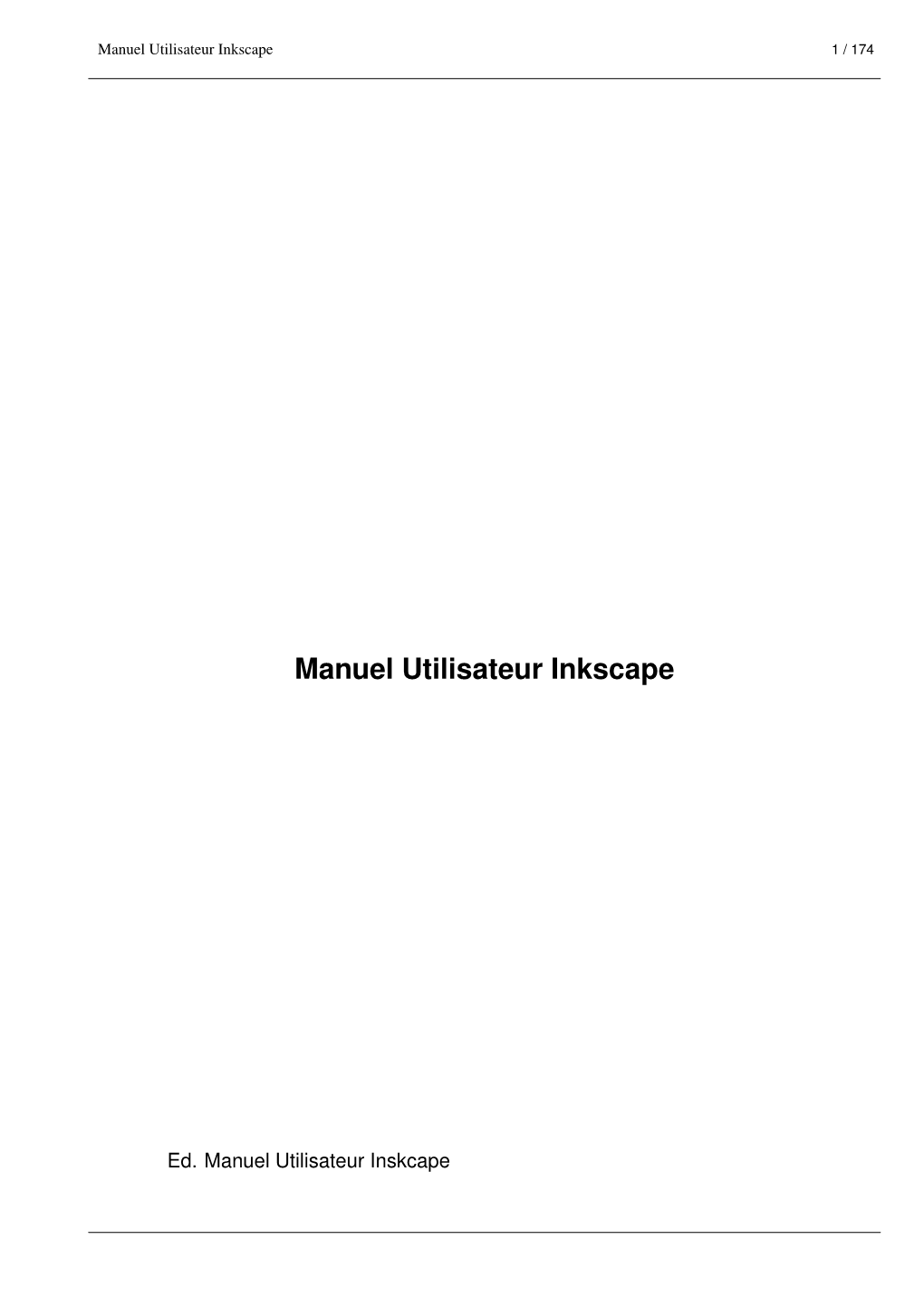 Manuel Utilisateur Inkscape 1 / 174