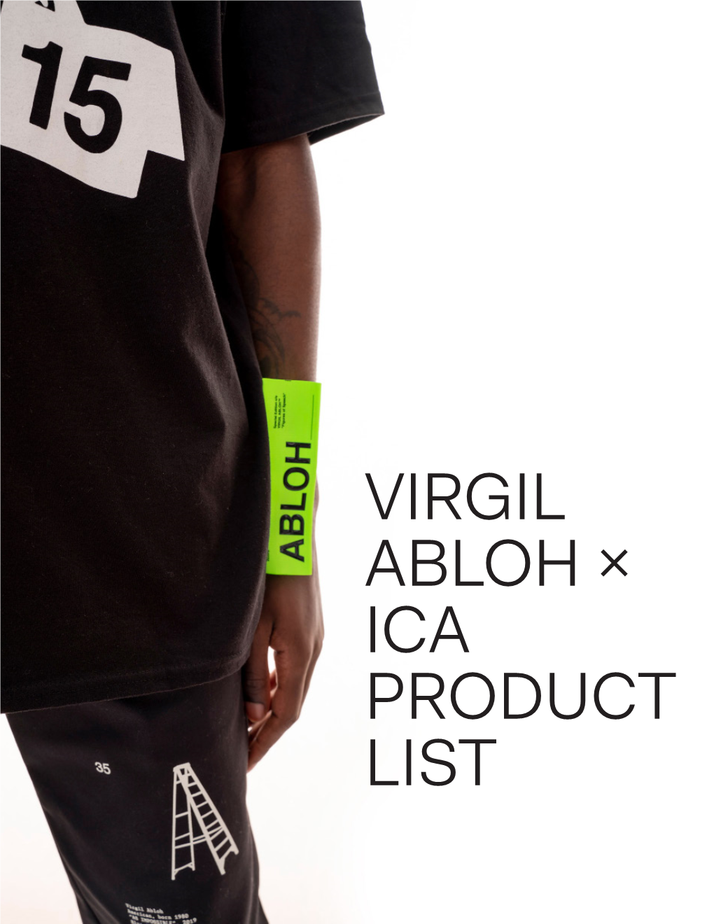 VIRGIL ABLOH × ICA PRODUCT LIST HOODIES “FOS” Hoodie $95