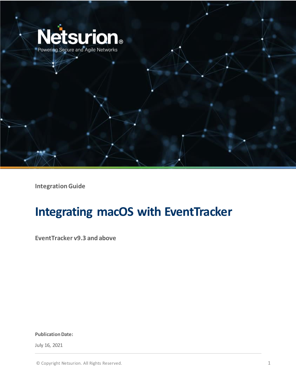 Eventtracker Macos Integration Guide