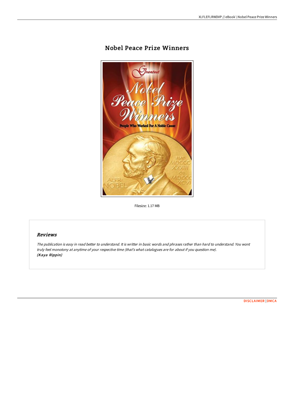 Find PDF Nobel Peace Prize Winners