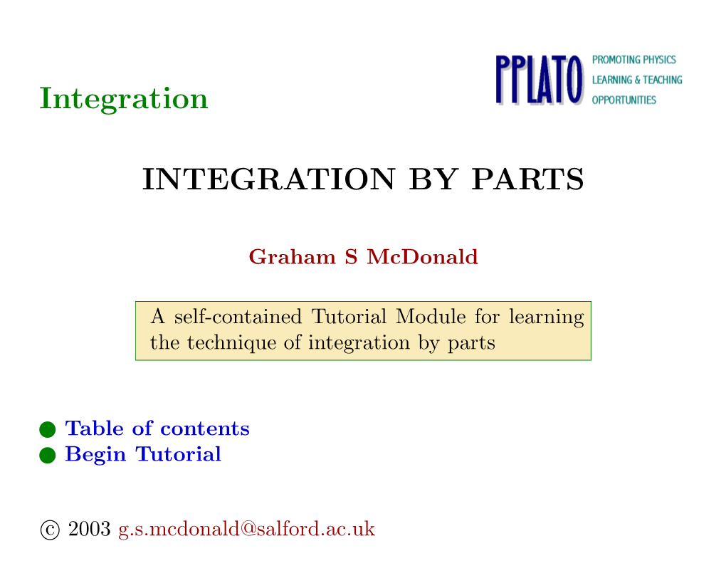 Integration-By-Parts.Pdf