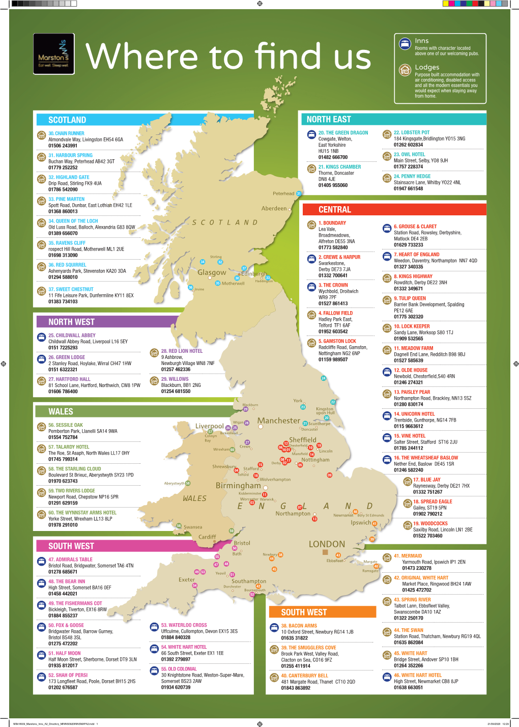 South West Wales North West South West Central North