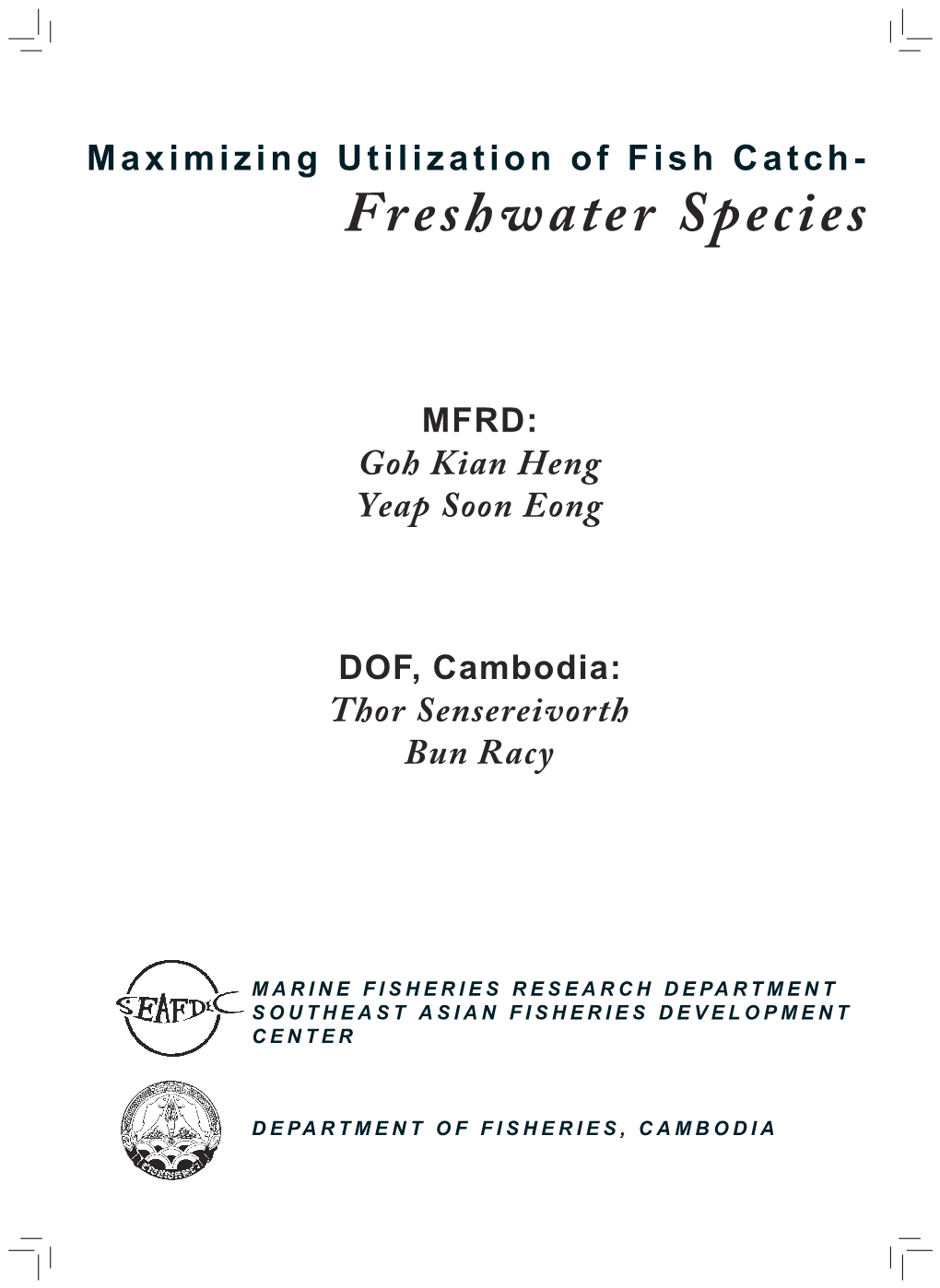 Freshwater Species