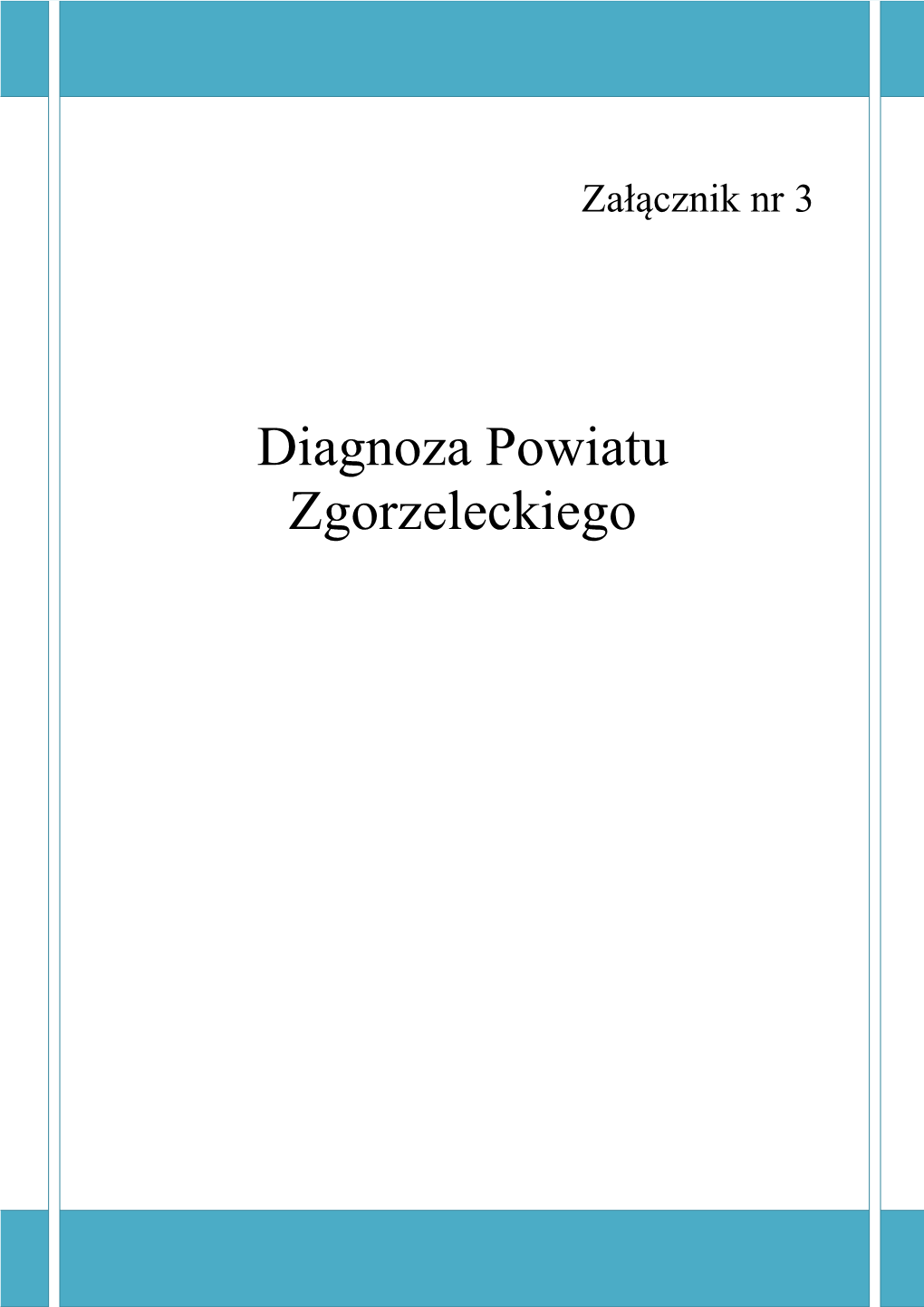 Diagnoza Powiatu Zgorzeleckiego