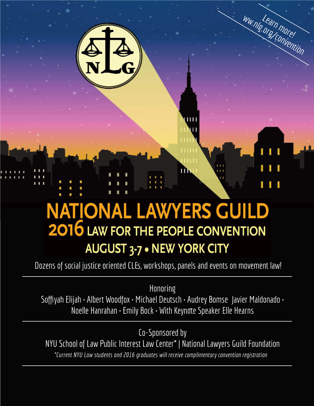 2016 NLG Honorees