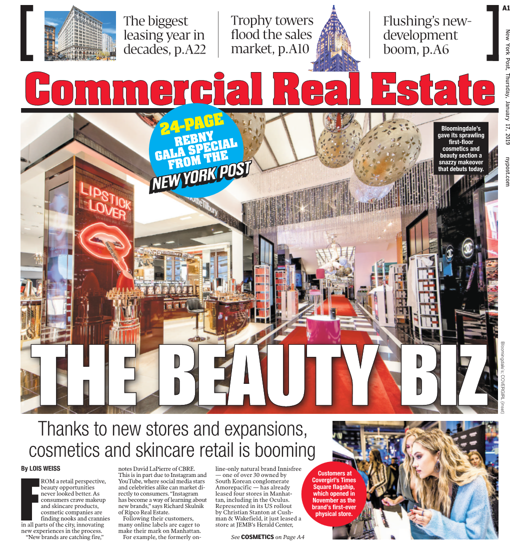 Commercial Real Estate Thursday, January 17, 2019