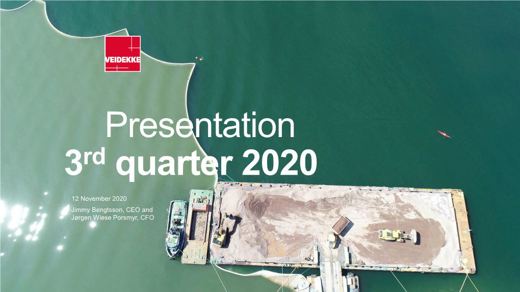 Presentation 3 Quarter 2020