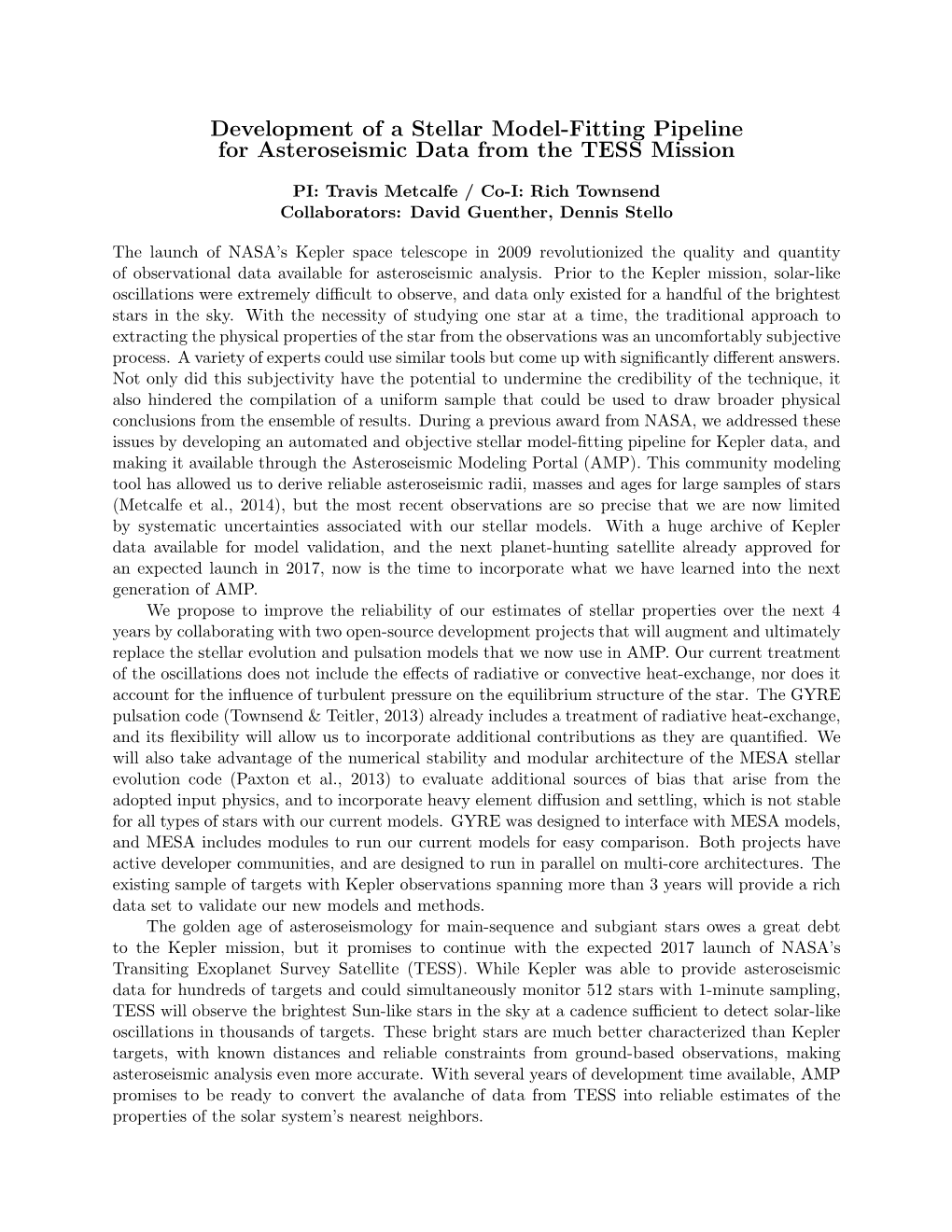 Development of a Stellar Model-Fitting Pipeline for Asteroseismic Data from the TESS Mission