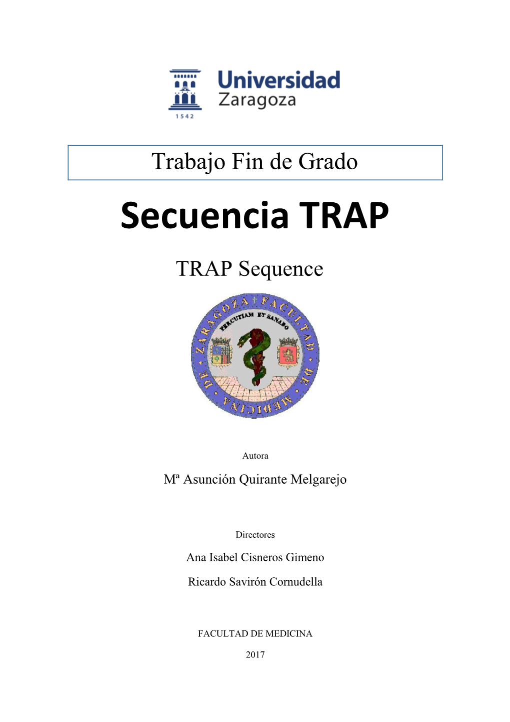 Secuencia TRAP