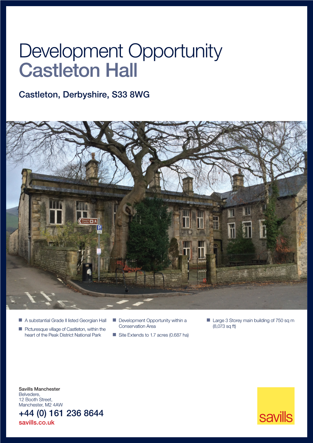 Development Opportunity Castleton Hall