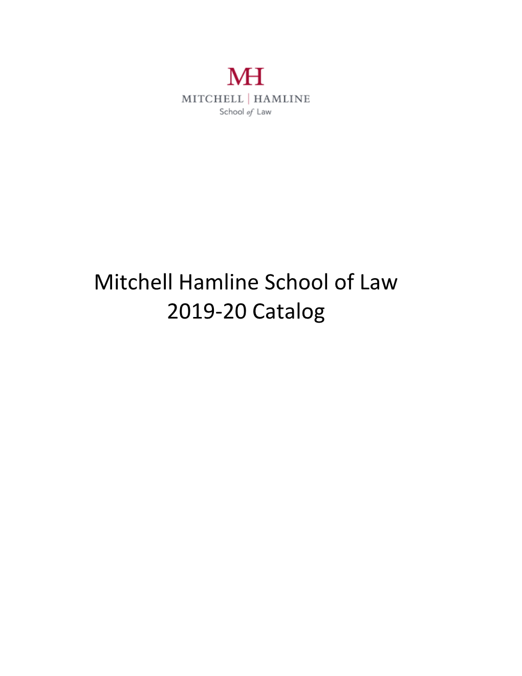 MHSL Catalog