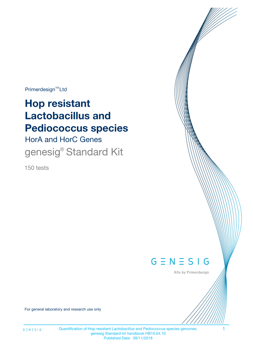 Hop Resistant Lactobacillus and Pediococcus Species Genesig