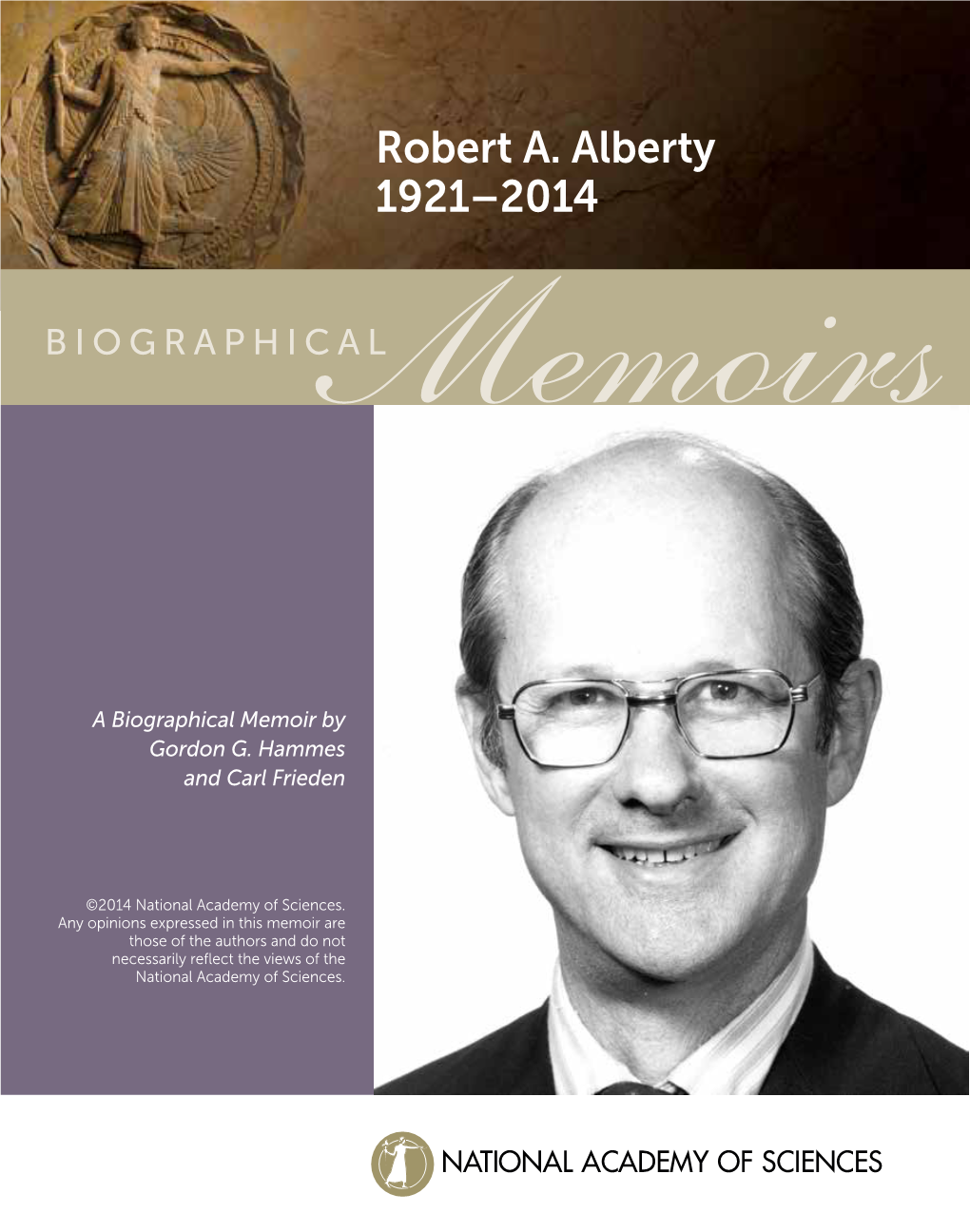 Robert A. Alberty 1921–2014