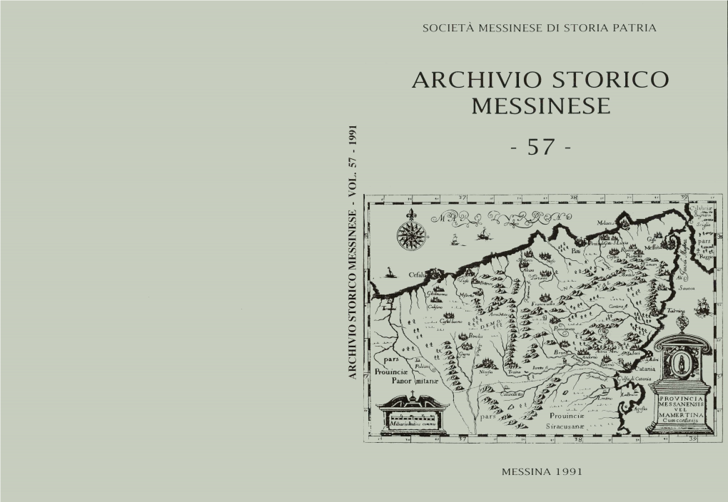 Archivio Storico Messinese 57