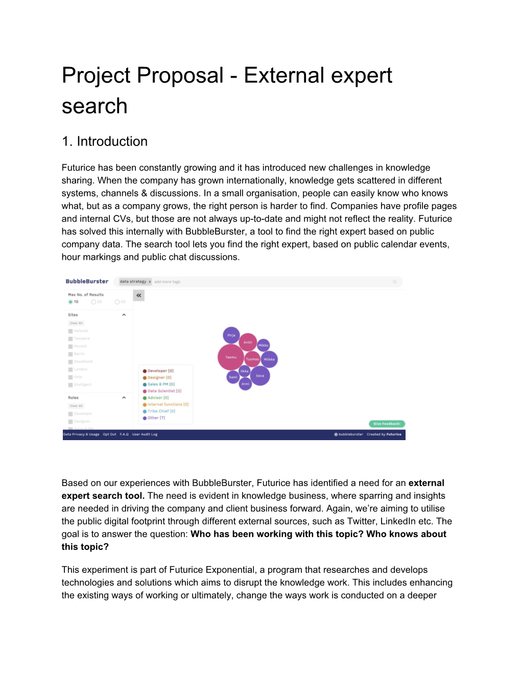 External Expert Search