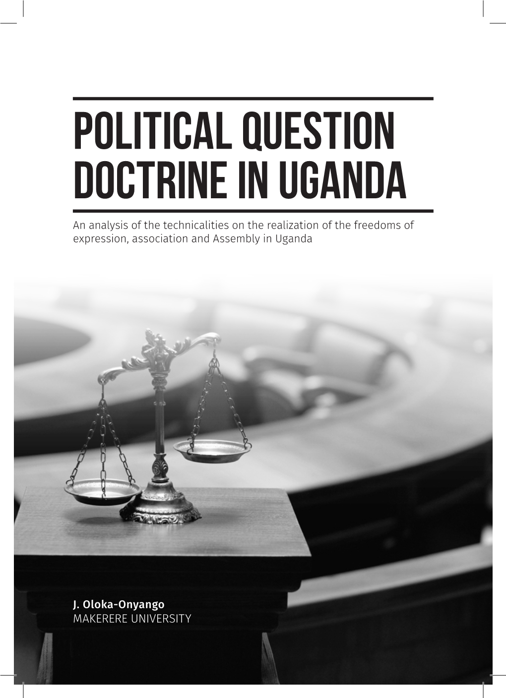 Political Question Doctrine in Uganda