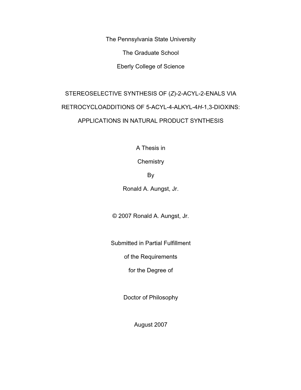 Open Ronald Aungst Thesis 2.Pdf