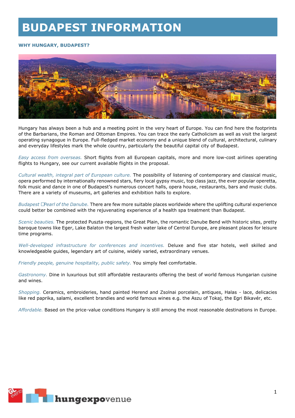 Budapest Information