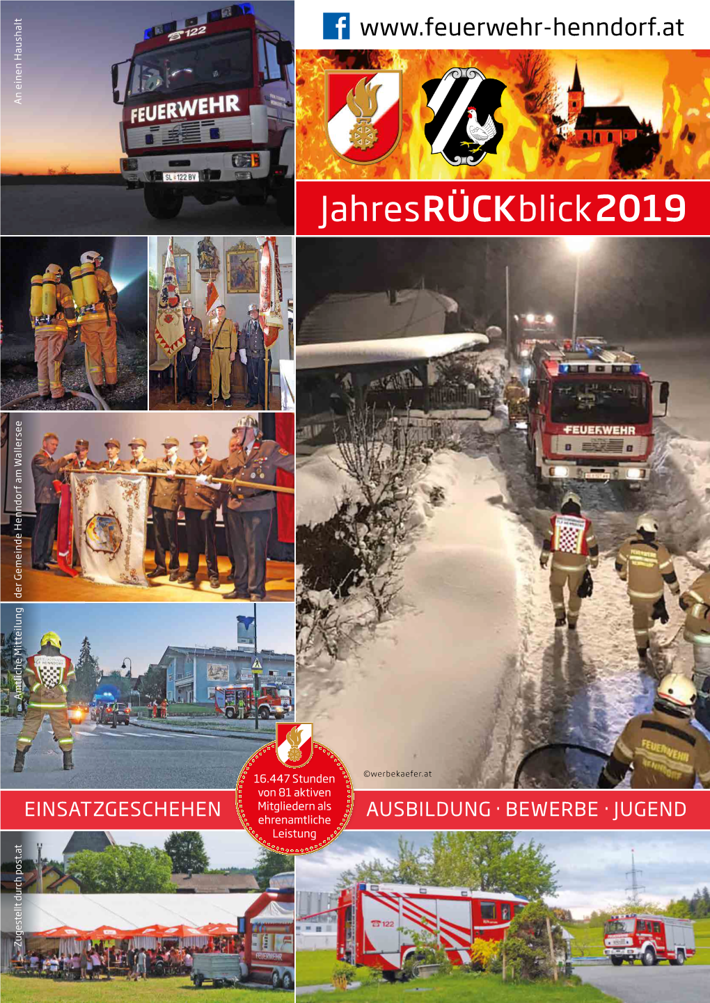 Jahresrückblick 2019 Amtliche Mitteilung Der Gemeinde Henndorf Am Wallersee Mitteilung Amtliche