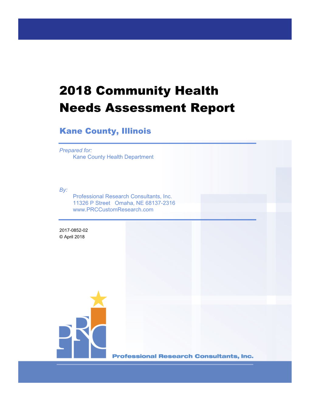 2018 Community Health Needs Assessment Report