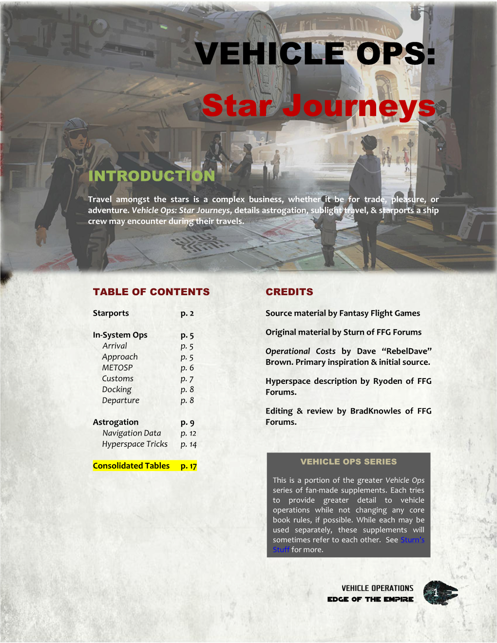 SW Adventure Template