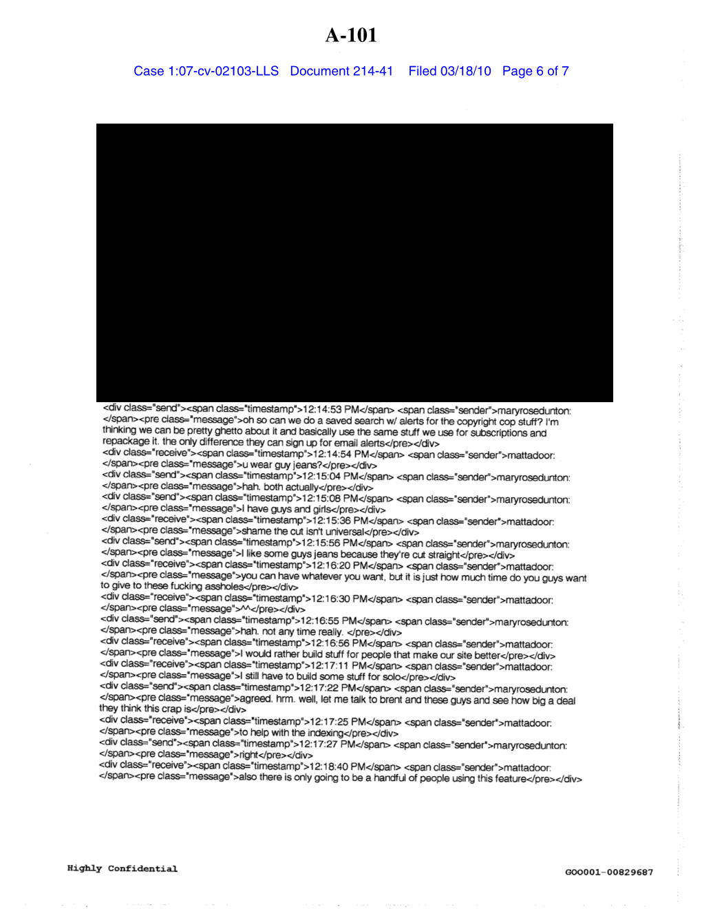 Case 1:07-Cv-02103-LLS Document 214-41 Filed 03/18/10 Page 6 of 7