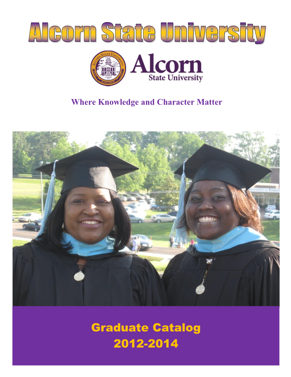 Graduate Catalog 2012-2014