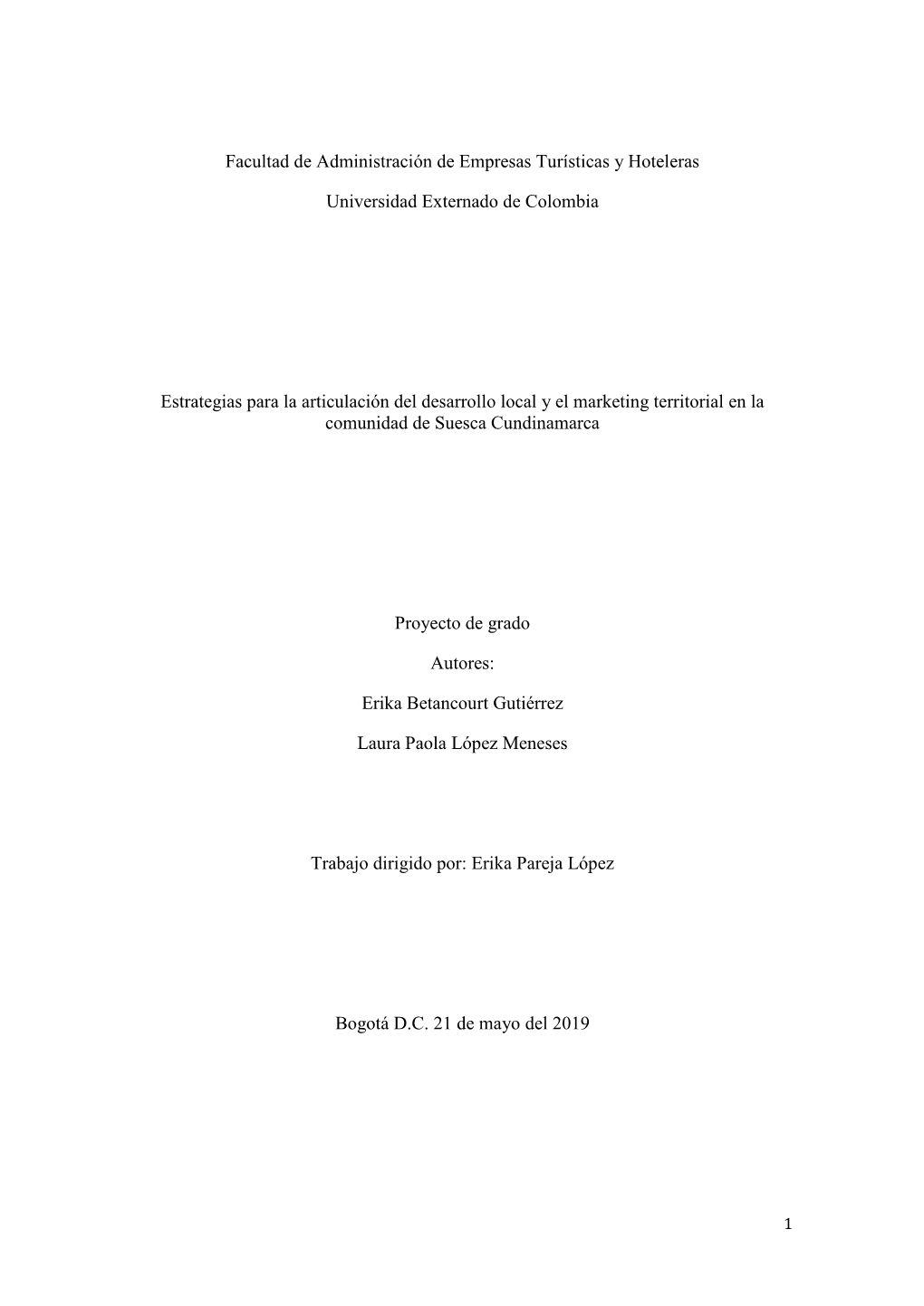 Facultad De Administración De Empresas Turísticas Y Hoteleras