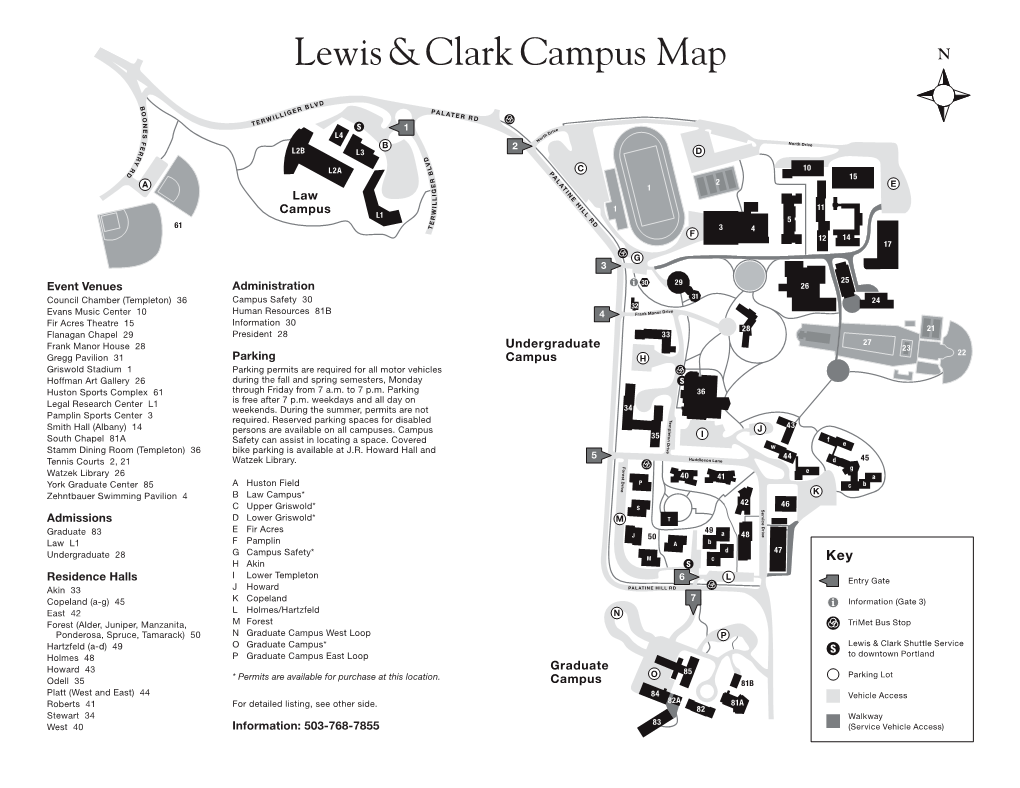 Lewis-And-Clark-Campus-Map.Pdf