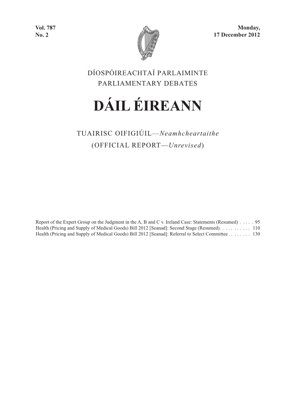 Dáil Éireann