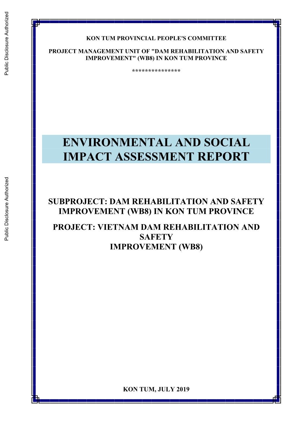 World Bank Document