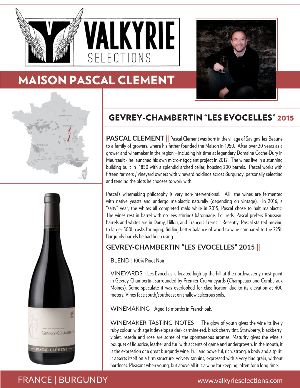 Pascal Clement Gevrey-Chambertin