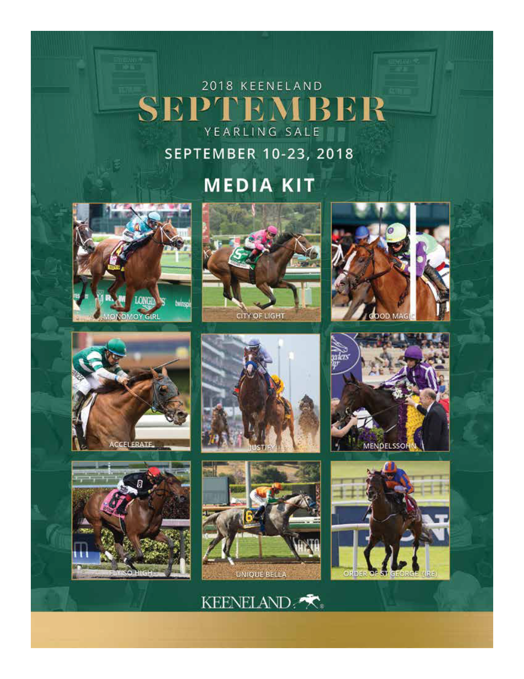 SEPTEMBER SALES GRADUATES — Graded Stakes Winners Sold 2013–2017 2018 Stakes Winners Through Sept