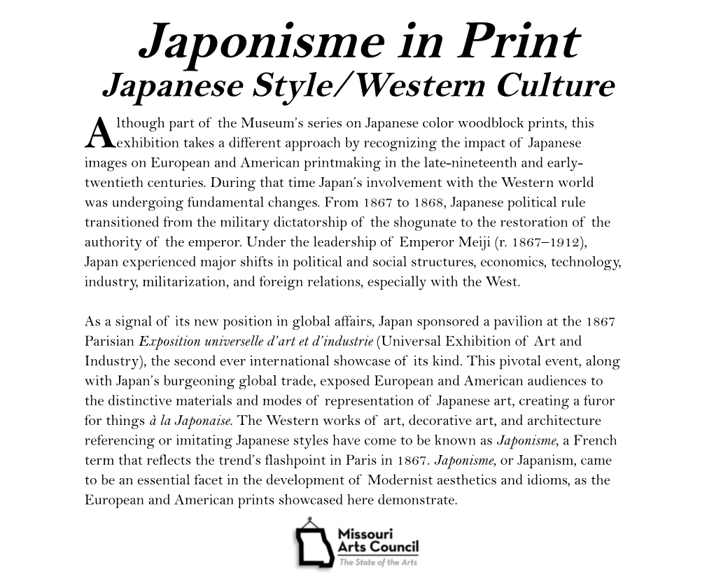 Japanese Style/Western Culture