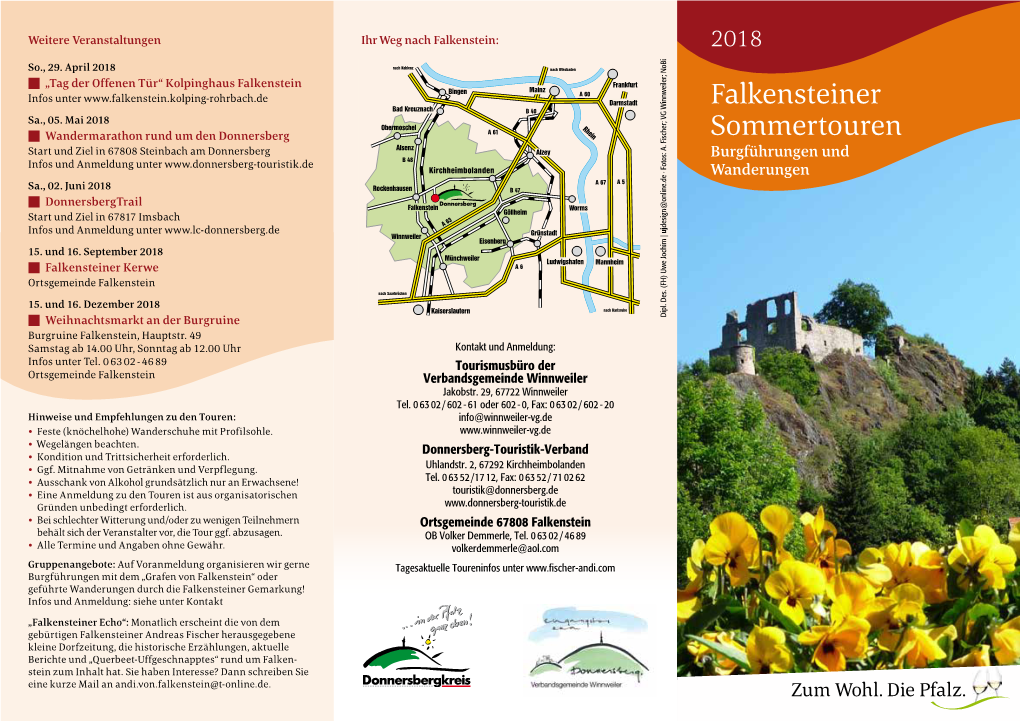 Falkensteiner Sommertouren Länge: Ca