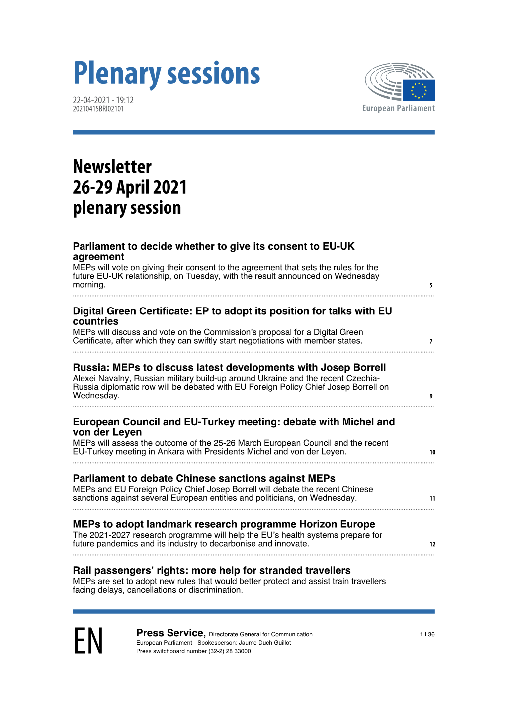 Download Briefing in PDF Format