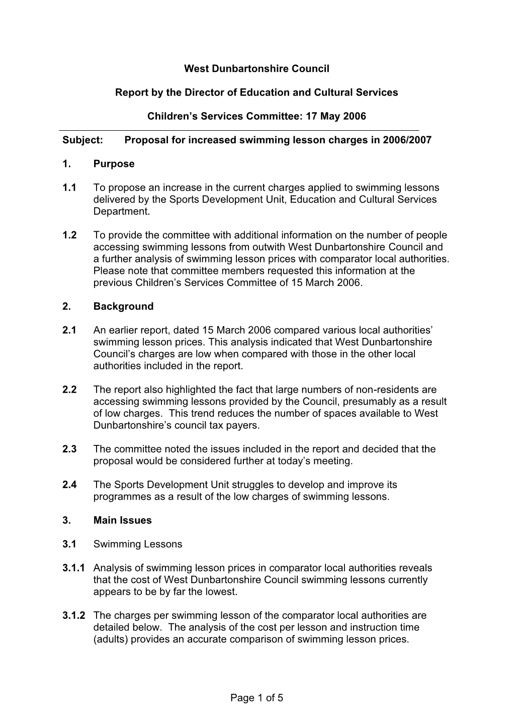 West Dunbartonshire Council