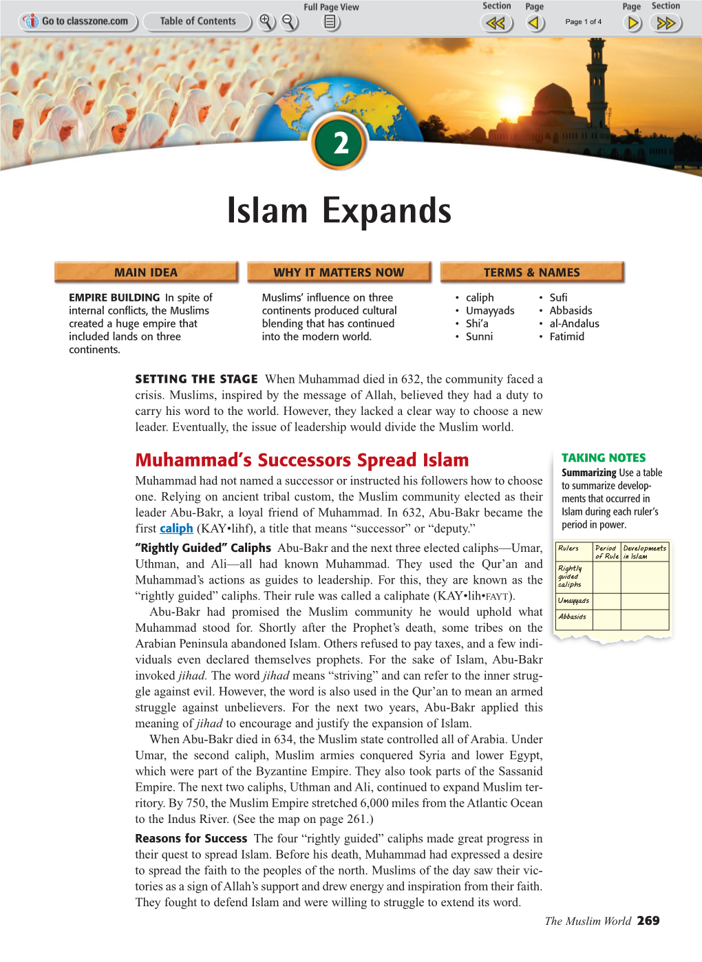 Islam Expands