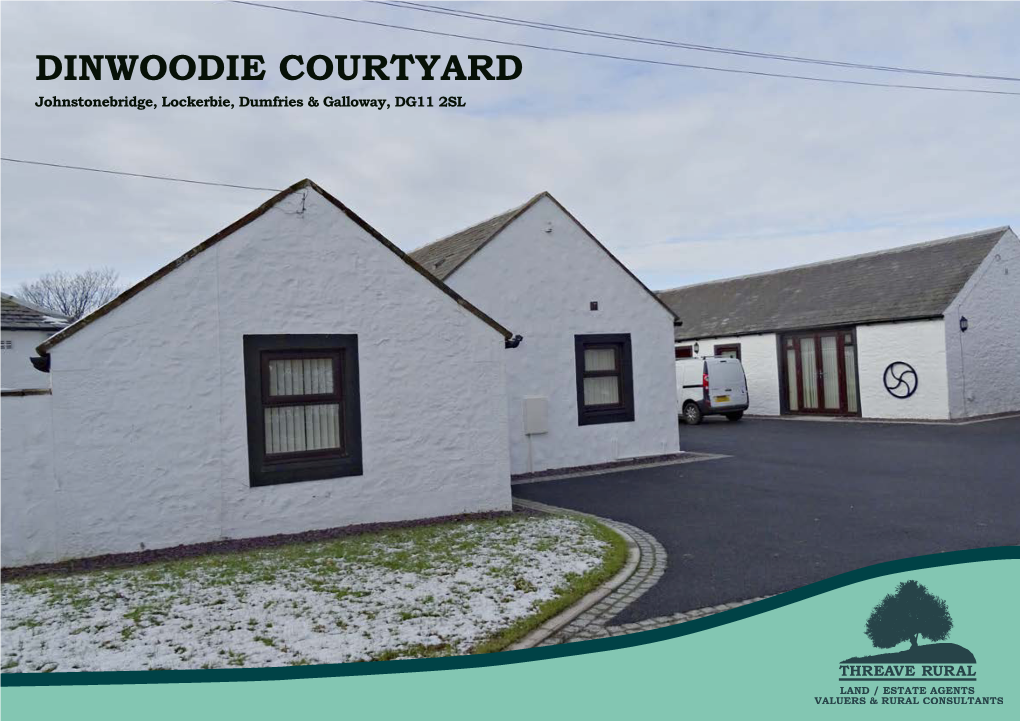 DINWOODIE COURTYARD Johnstonebridge, Lockerbie, Dumfries & Galloway, DG11 2SL Location Plan