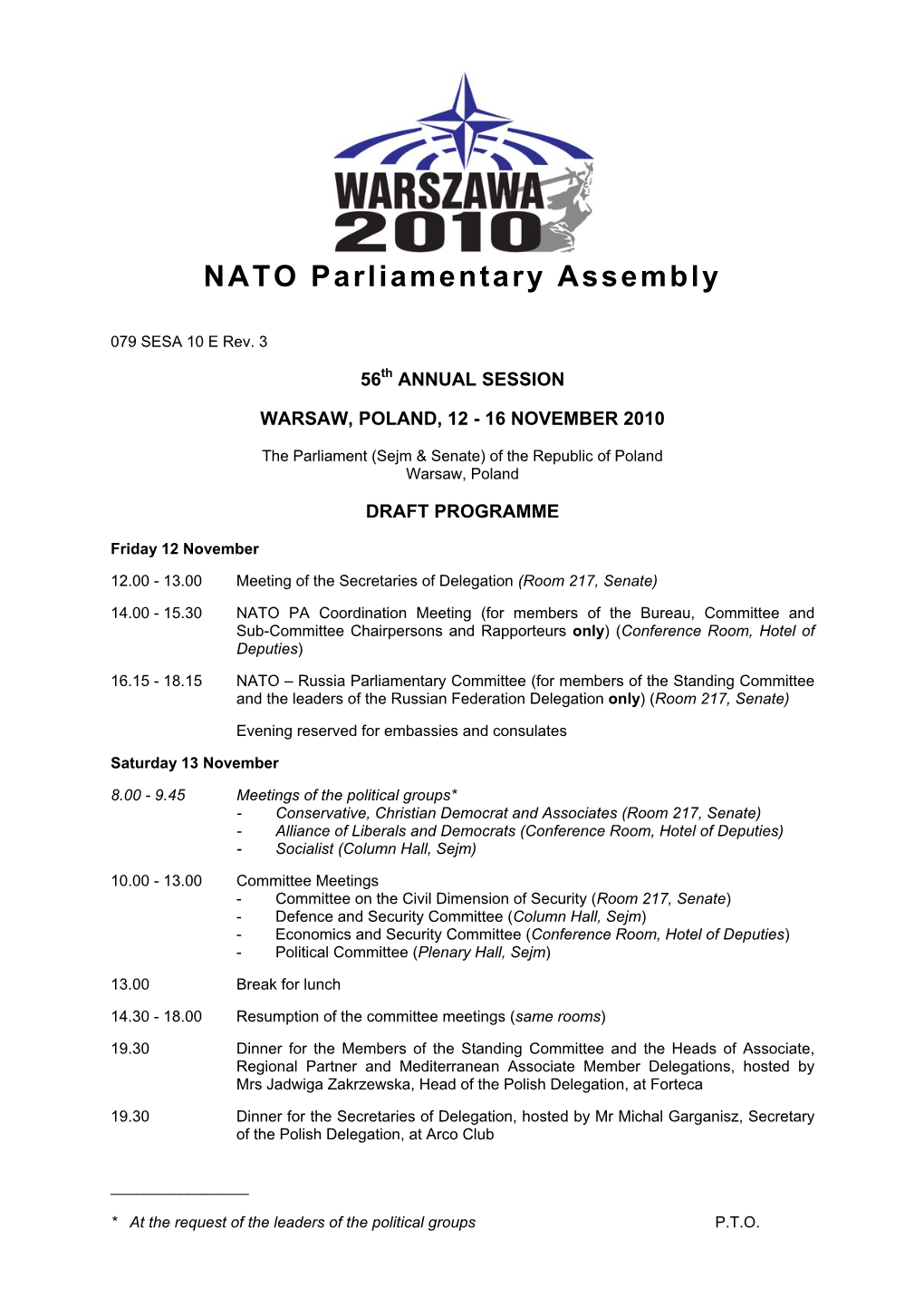 NATO Parliamentary Assembly