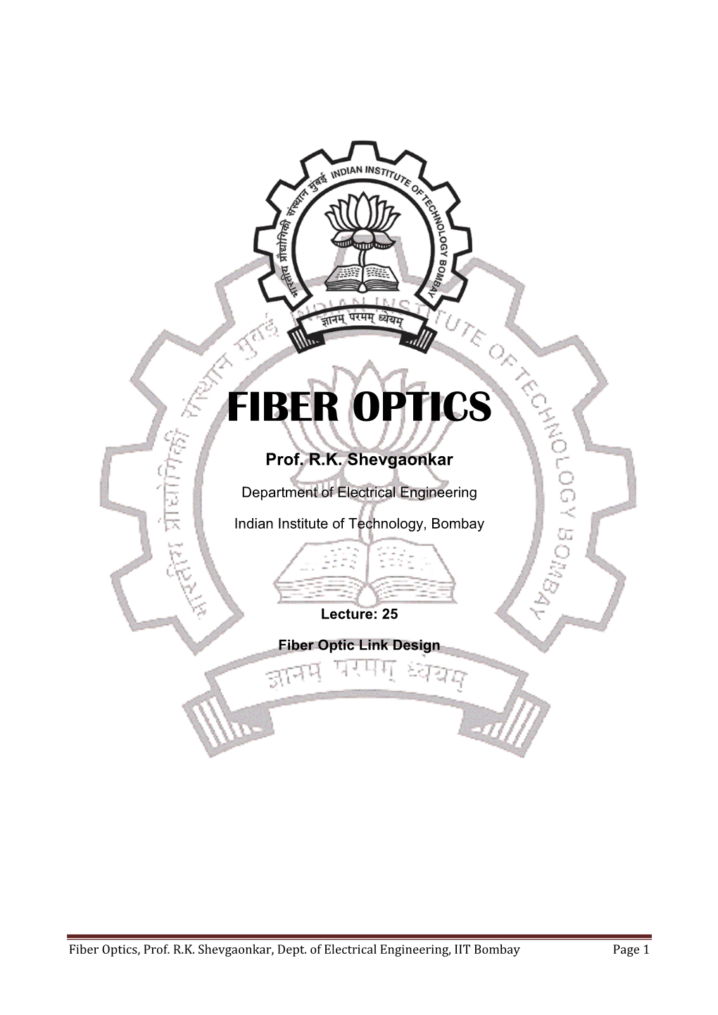 Fiber Optics